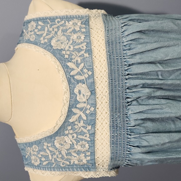 Lucky Brand tiered swing dress size small - Picture 2 of 7